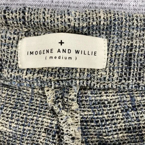 Imogene + Willie Women’s Lounge Pants Medium Drawstring Textured Woven